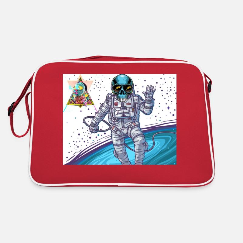 3 D’origine - Sac Retro - rouge/blanc