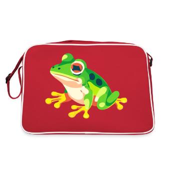 Grenouille - Sac Retro - rouge/blanc - Dos