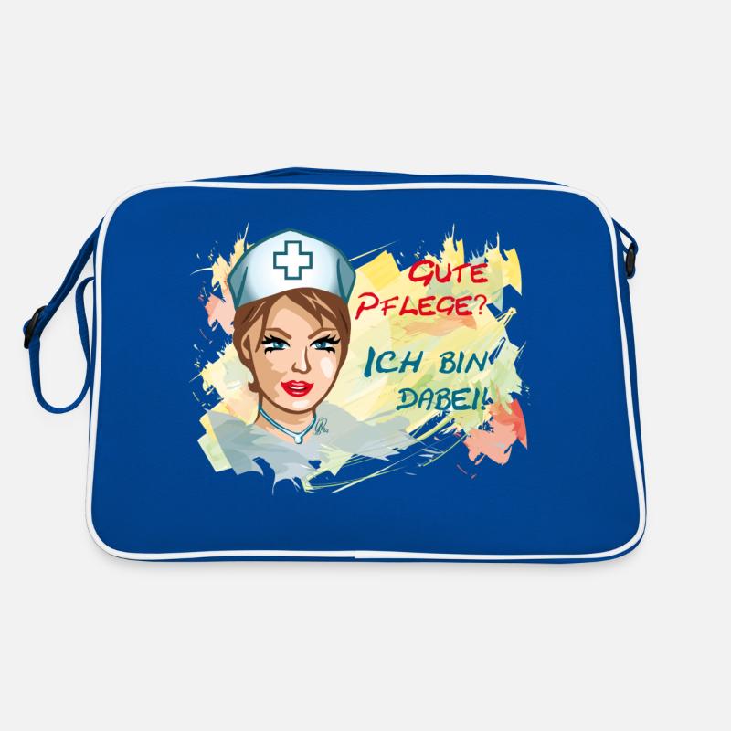 Mauspad GutePflege quer Retro Tasche