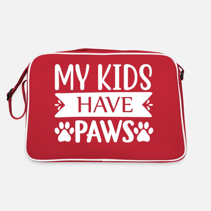 MyKids have Paws Retro Tasche