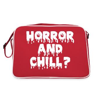 Horror and Chill - Retro Bag - red/white - Back