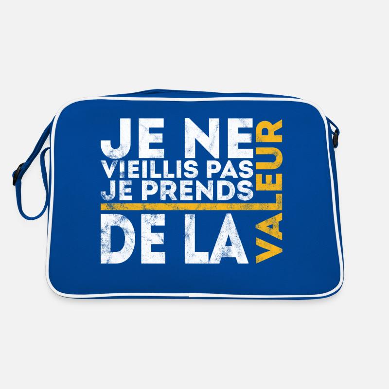 I don't get old, I increase in value Retro Bag