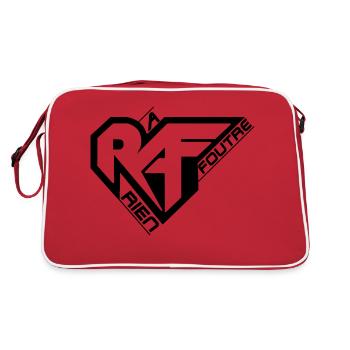 RIEN A FOUTRE - RIENAFOUTRE - Kien - SMSO prod - Sac Retro - rouge/blanc - Dos