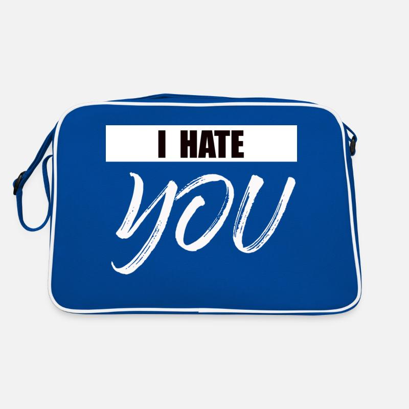 I hate you Retro Bag