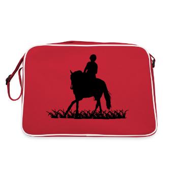 Cheval - Sac Retro - rouge/blanc - Dos