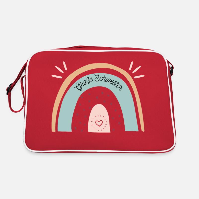 Große Schwester Retro Tasche
