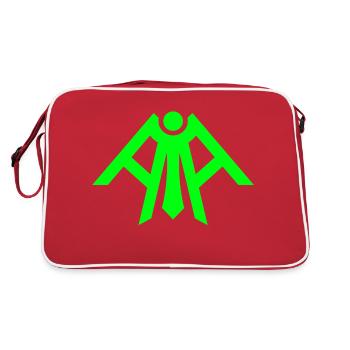Chemise de Future Neon Cyber Punk Glow A.I. Ange - Sac Retro - rouge/blanc - Dos