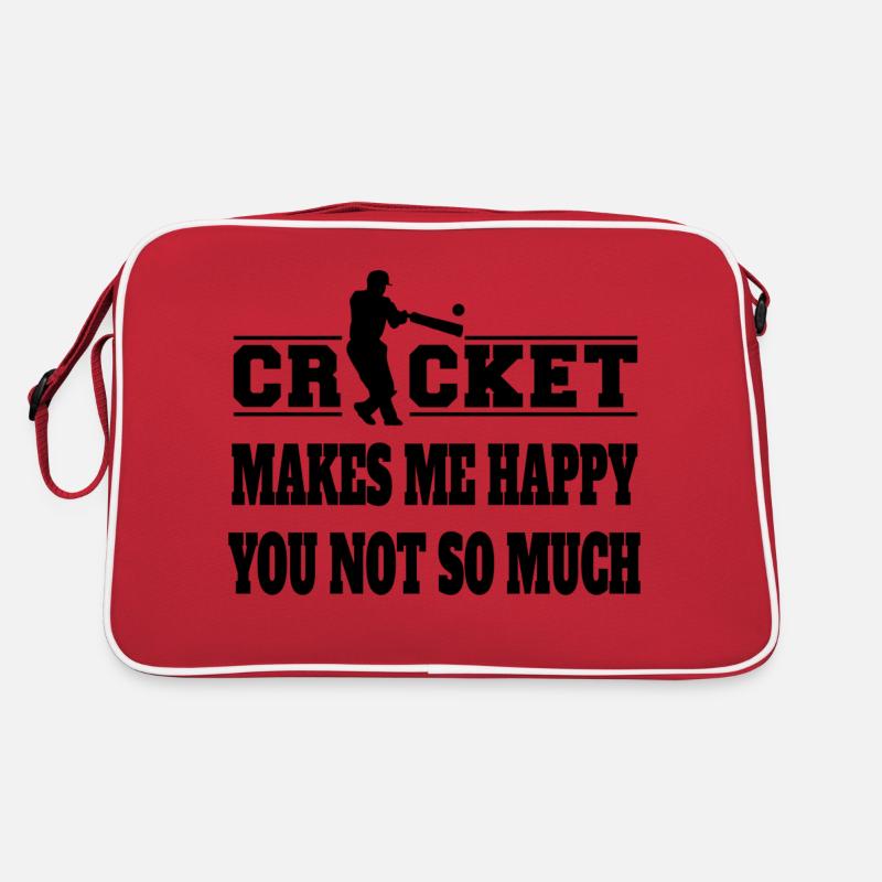Cricket Team Cricket Gift Dire Cricket Fan Sac Retro