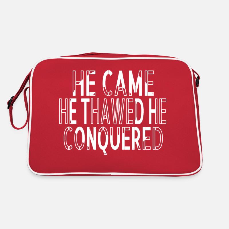 christmas tree dinosaur lover birthday present Retro Tasche