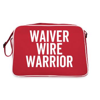 Waiver Wire Warrior - Retro Bag - red/white - Back