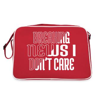 funny sayings birthday present idea present idea - Retro Bag - red/white - Back