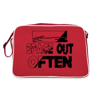 physics christmas birthday present present idea - Retro Bag - red/white - Back