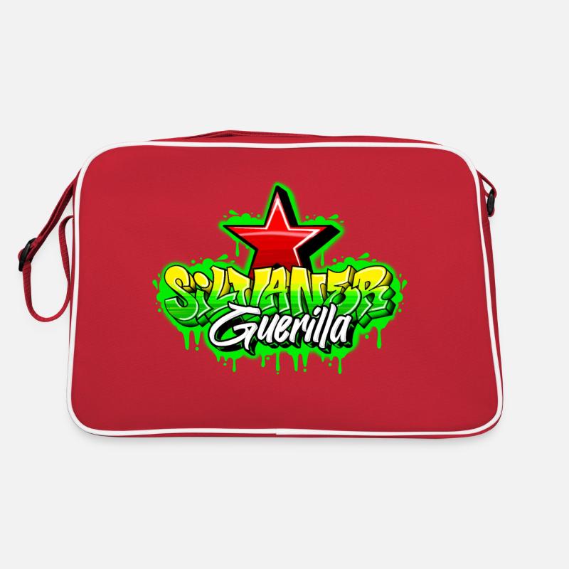 Silvaner Guerrilla Graffiti Style Retro Bag