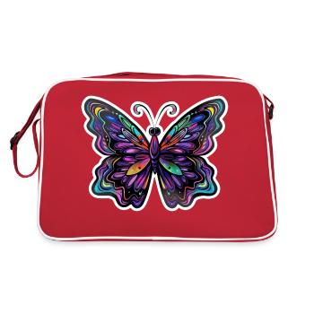 Papillon papillon - Sac Retro - rouge/blanc - Dos