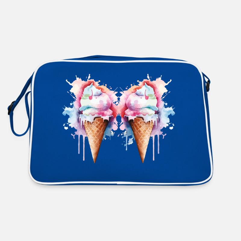 Eis Eiscreme Retro Tasche