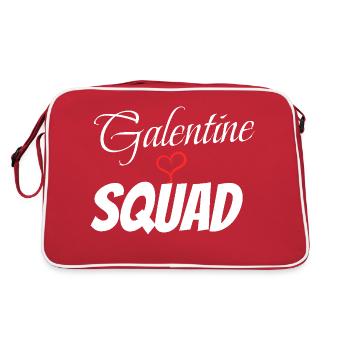 Galentine squad - Sac Retro - rouge/blanc - Dos