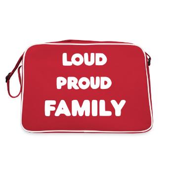 Loud Proud Family - Retro Bag - red/white - Back