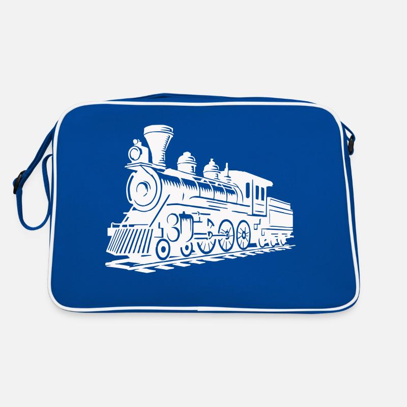 Locomotive Train Retro Bag