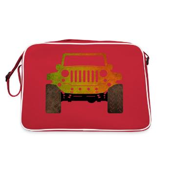 jeep - Sac Retro - rouge/blanc - Dos