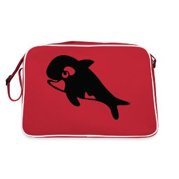 Orque - Sac Retro - rouge/blanc - Dos