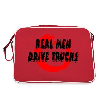 Truck - Retro Tasche - Rot/Weiß - Hinten