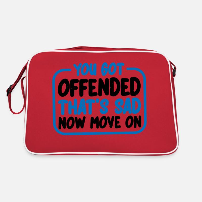 Vous avez été offensé, c’est triste maintenant passez à 3 Sac Retro