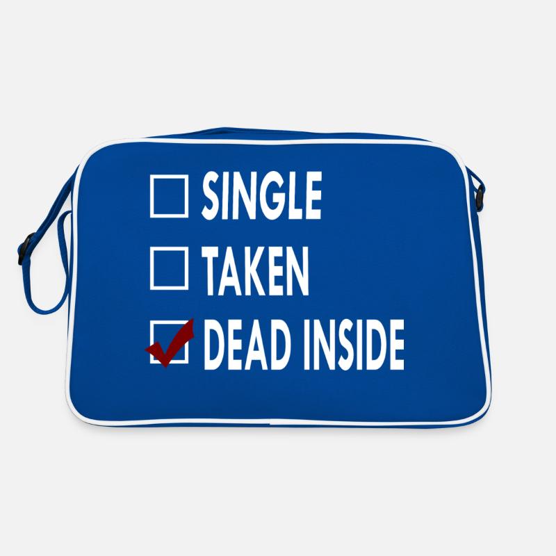SINGLE DEAD INSIDE Sac Retro
