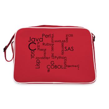 Programming - Retro Bag - red/white - Back