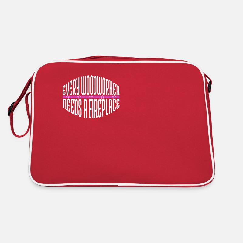 plombier blagues idée cadeau tronçonneuse cool Sac Retro