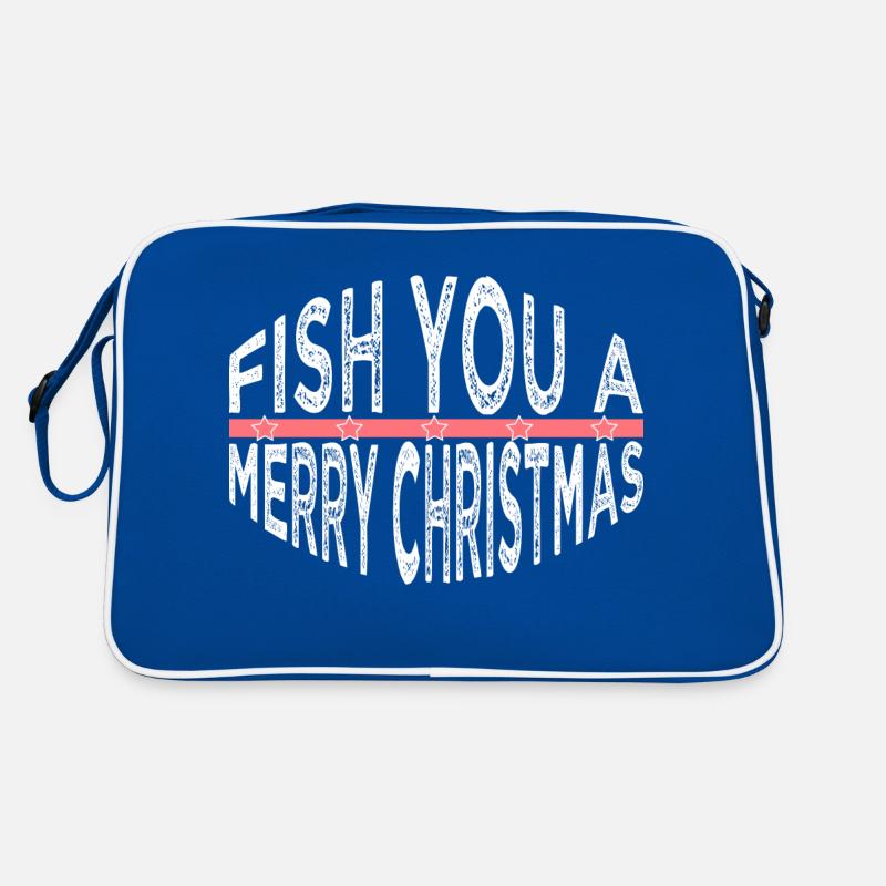 cool dork carolina beach christmas tree Retro Tasche