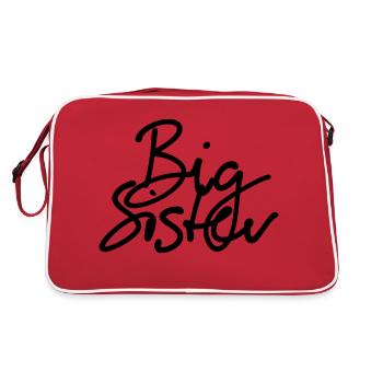 GRANDE SŒUR MANUSCRITE - Sac Retro - rouge/blanc - Dos