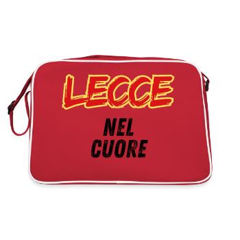 Lecce Jaune Rouge dans le Cœur - Sac Retro - rouge/blanc - Dos