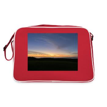 Sunrise - Retro Bag - red/white - Back