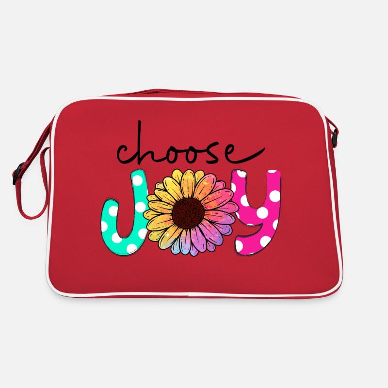 choose joy Retro Tasche