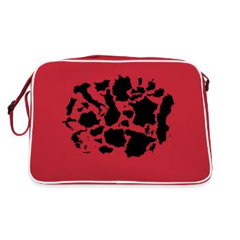 Unie dans la diversité - Sac Retro - rouge/blanc - Dos