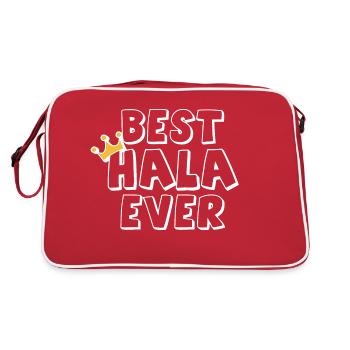 Best Hala Ever - Retro Bag - red/white - Back