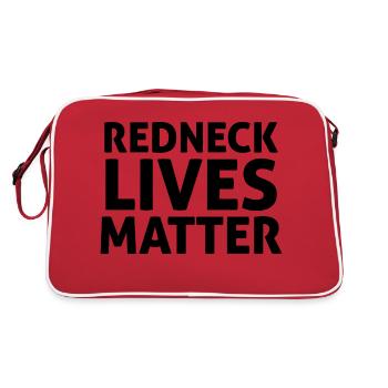 Redneck America Matters Country Western USA Men - Retro Bag - red/white - Back