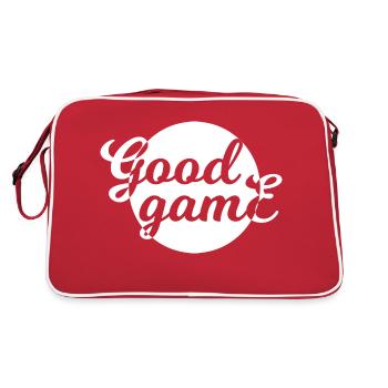 Game Gaming PC - Retro Bag - red/white - Back