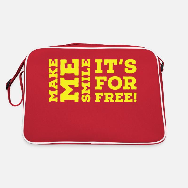 Make me smile Retro Tasche
