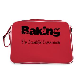 Stem Funny Physics Statement Baking pour les débutants - Sac Retro - rouge/blanc - Dos