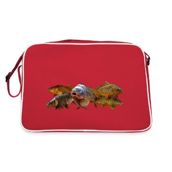 carp gang - Retro Bag - red/white - Back