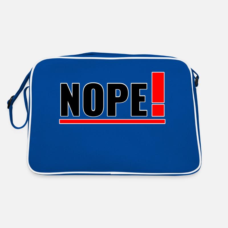 NOPE! Retro Tasche