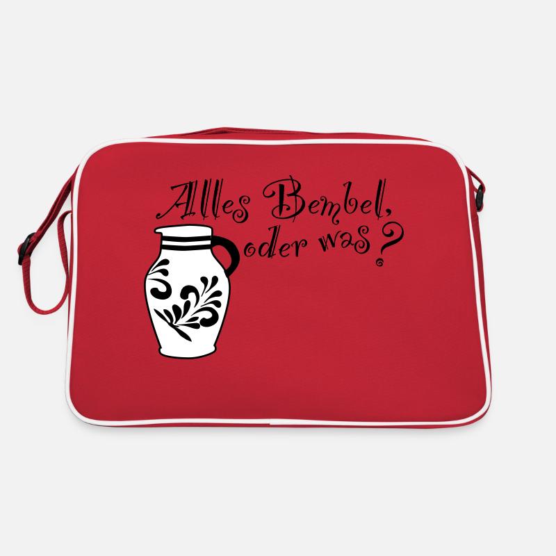 Alles Bembel oder was? Retro Tasche