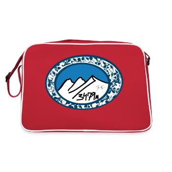 CONCEPTION OVALE DE LA SIERRA NEVADA - Sac Retro - rouge/blanc - Dos