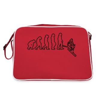 Ski Noël Ski Sports d’hiver Ski - Sac Retro - rouge/blanc - Dos