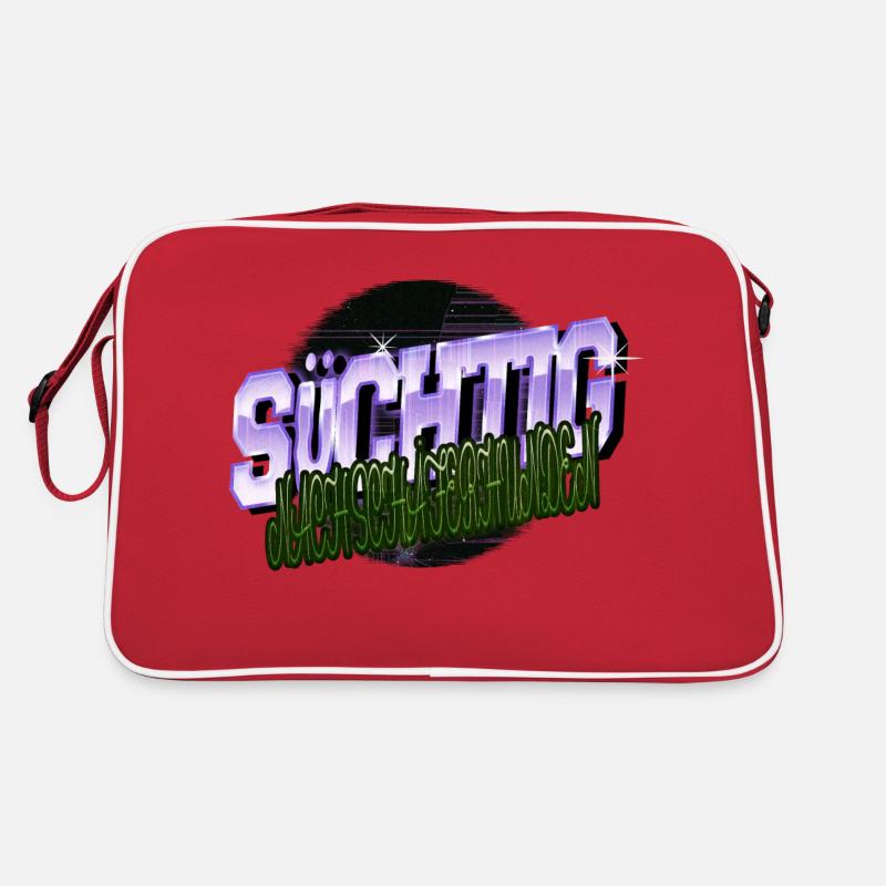 zitat witzig terrier geburtstagsgeschenkidee Retro Tasche