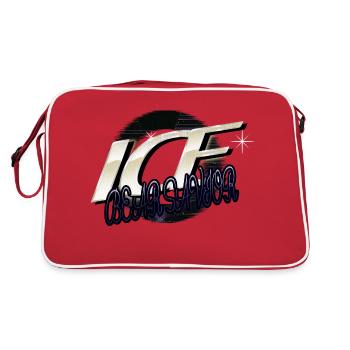 happy animal rights awareness fun quote - Retro Bag - red/white - Back