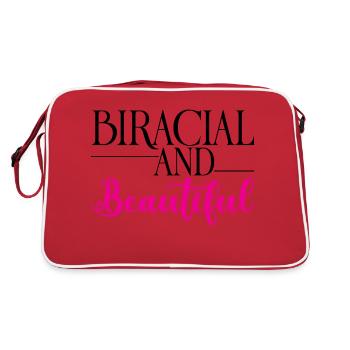 Biracial et beau 2 - Sac Retro - rouge/blanc - Dos