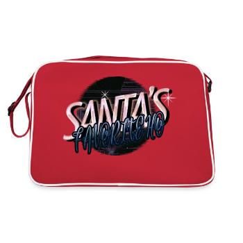 drôle citation blague bodybuilder mignon présent - Sac Retro - rouge/blanc - Dos