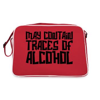 Peut contenir des traces d’alcool - Sac Retro - rouge/blanc - Dos